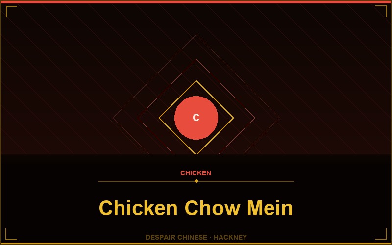 Chicken Chow Mein