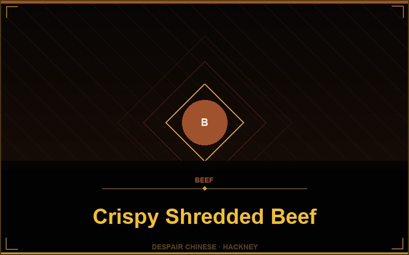 Crispy Shredded Beef