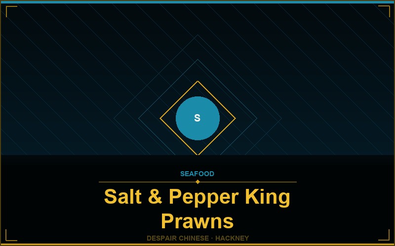 Salt & Pepper King Prawns