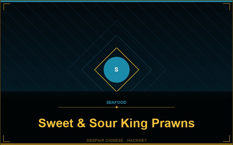 Sweet & Sour King Prawns