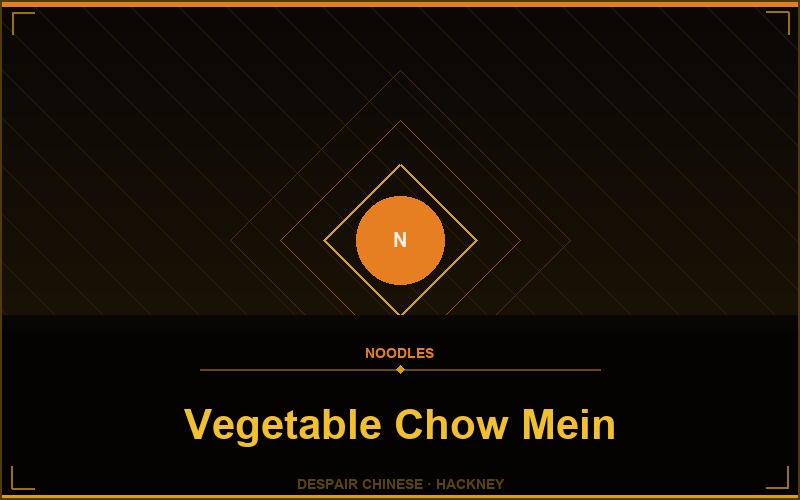 Vegetable Chow Mein