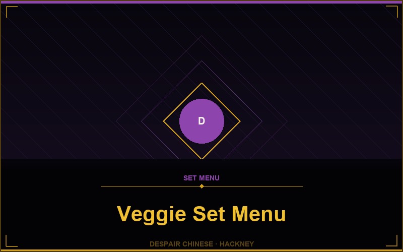 Veggie Set Menu