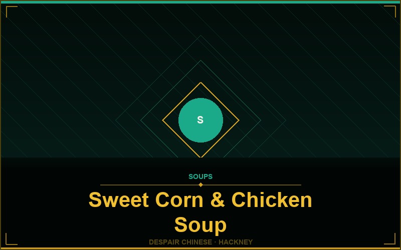 Sweet Corn & Chicken Soup