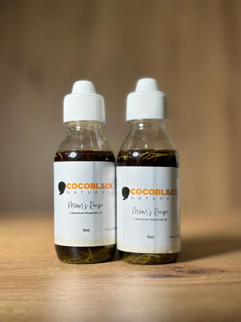 CocoBlack Naturals (Hair Growth Oil) for all curl types