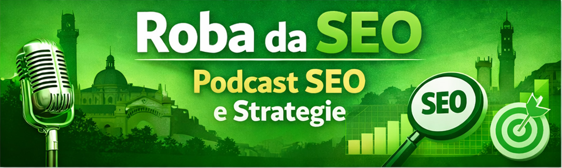 Podcast Roba da SEO dedicato alla SEO e alle strategie di posizionamento su Google
