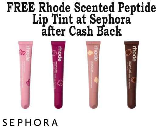 FREE Rhode Scented Peptide Lip Tint at Sephora