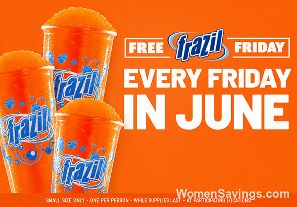 FREE Frazil Every Friday in June at Convenience Stores