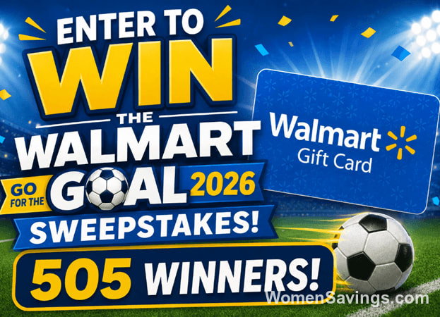 Walmart Go for the Goal 2026 Sweepstakes - Win $5,400+