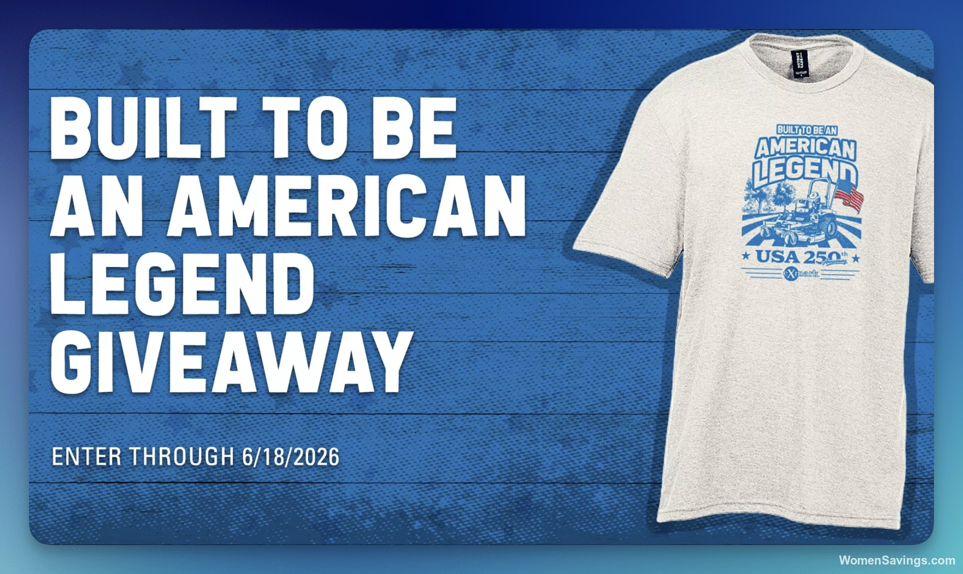 Exmark American Legend Sweepstakes: 250 Winners