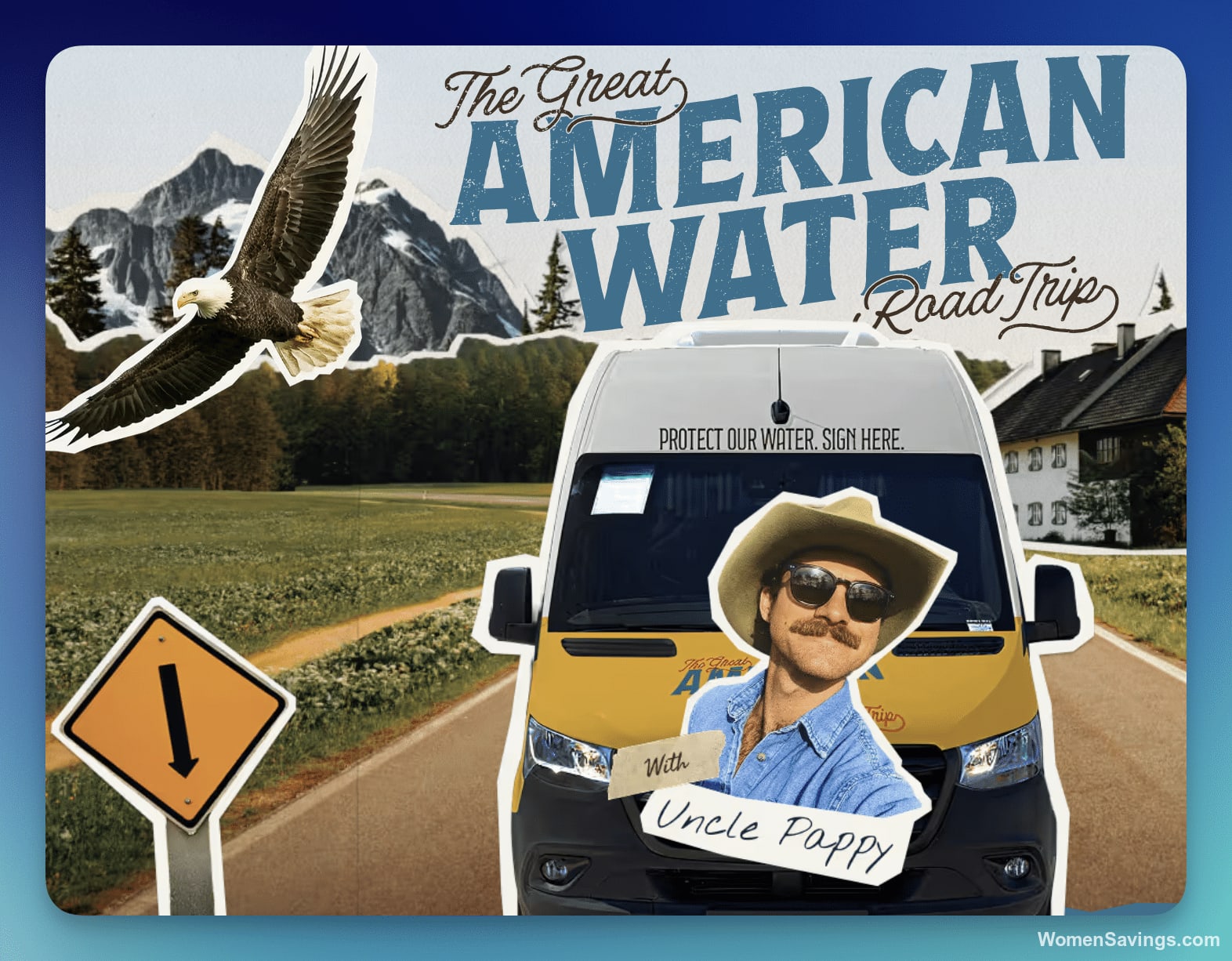 Great American Water Roadtrip Sweepstakes - Win a Van & Concert Tickets