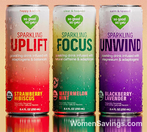 FREE So Good So You Sparkling Energy Drink at Target