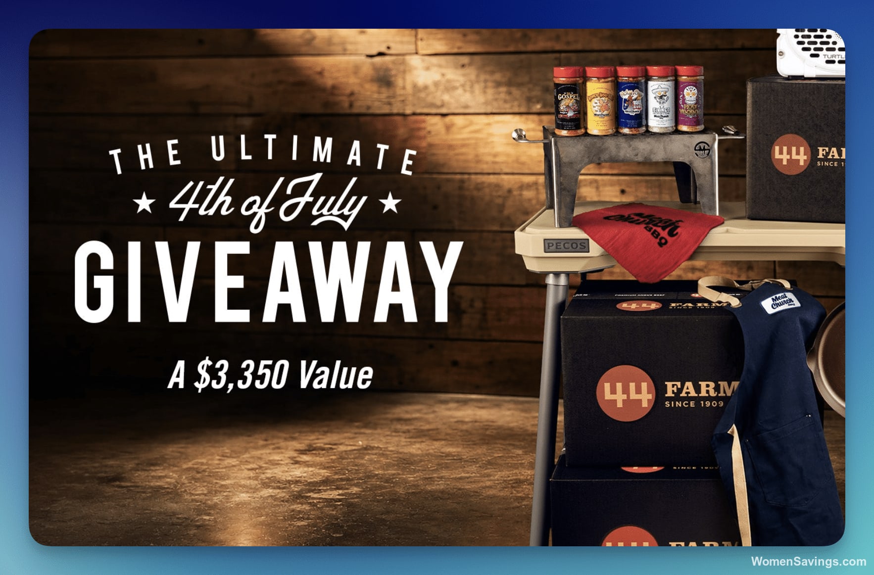 44 Farms Angus Steaks Ultimate 4th of July Giveaway
