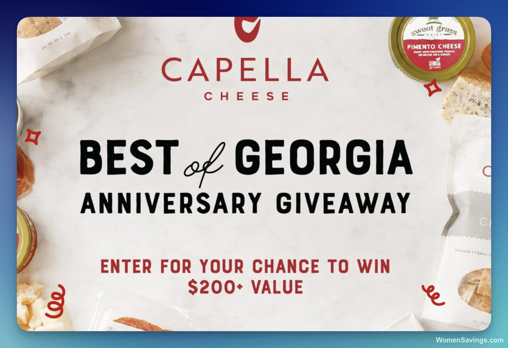 Win Capella Cheese Best of Georgia Giveaway