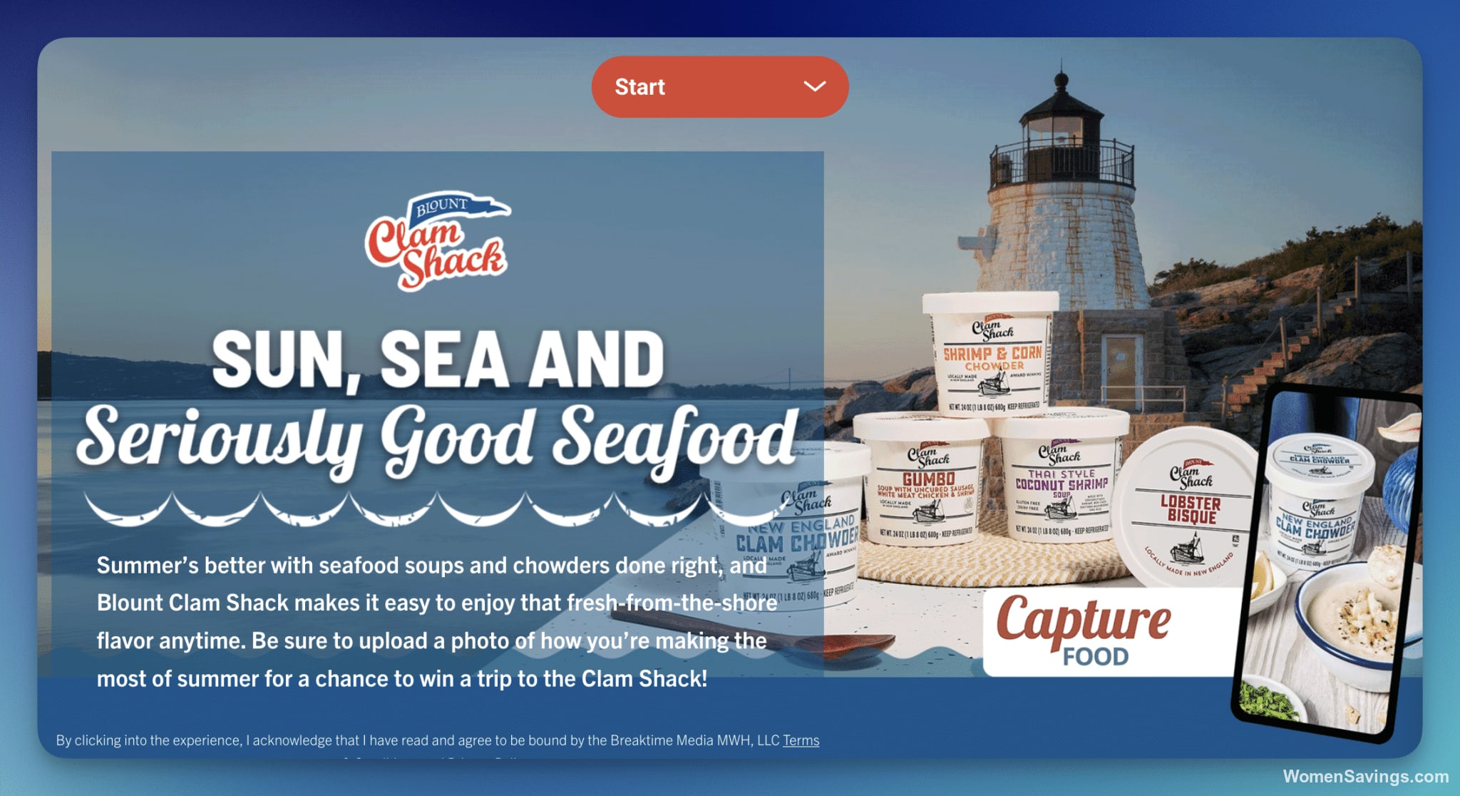 Blount Clam Shack Summer Sweepstakes - Win Big!