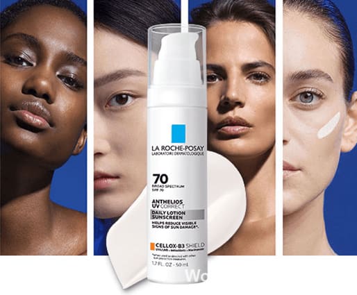 FREE La Roche-Posay Anthelios UV Correct Anti-Aging Sunscreen Sample