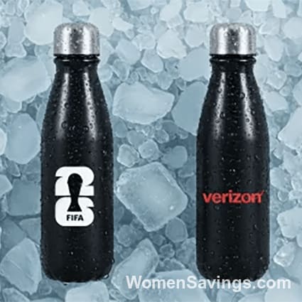 FREE FIFA World Cup 2026 Water Bottle for Verizon Customers