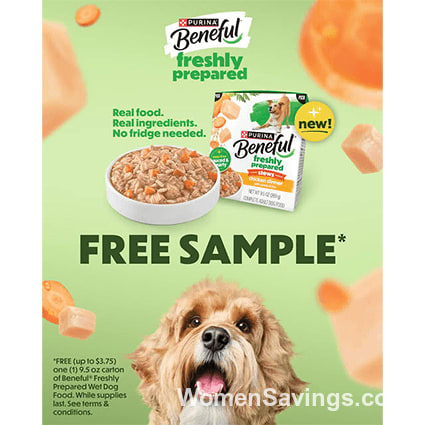 FREE 9.5 oz Box of Beneful Wet Dog Food
