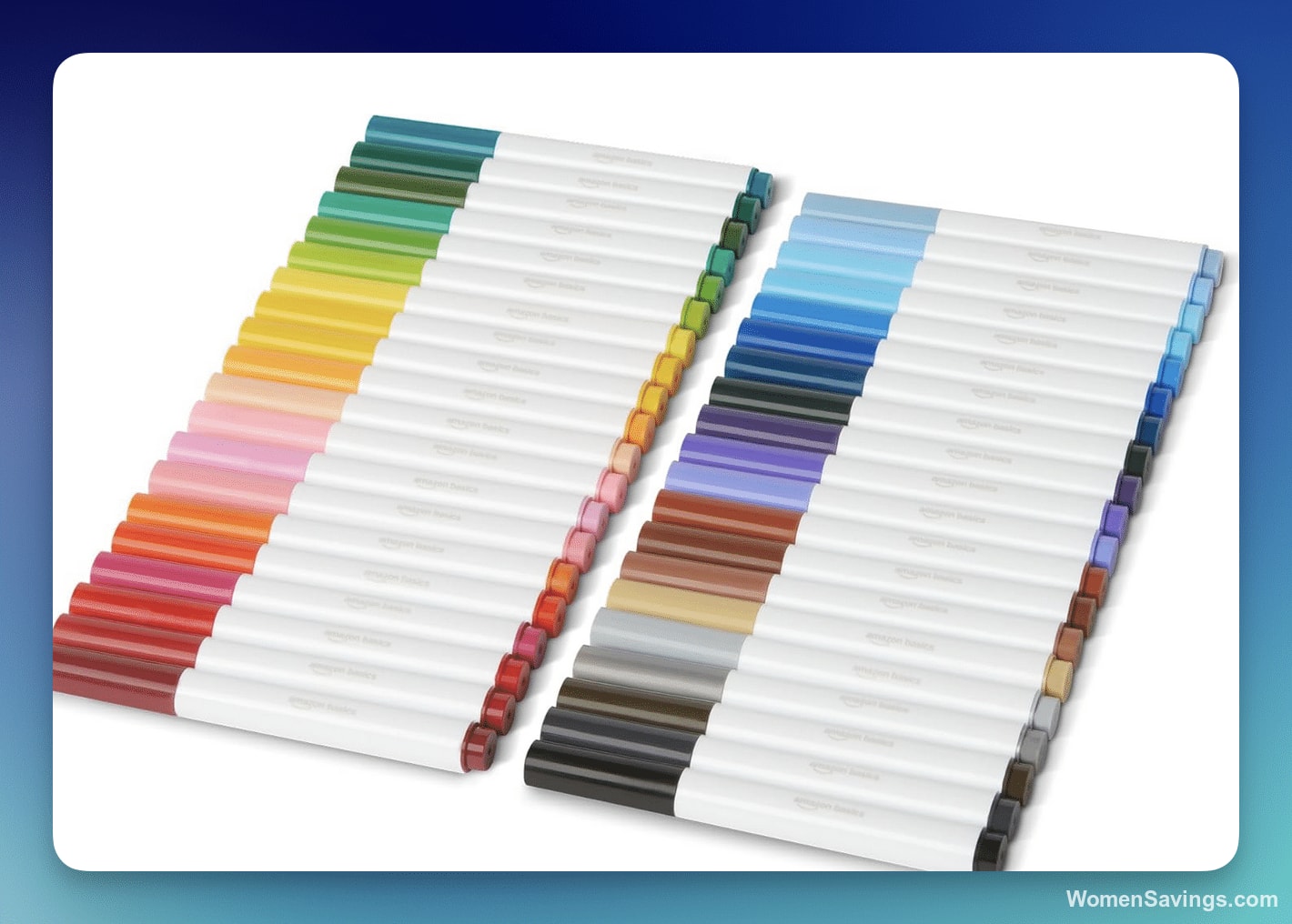 Amazon Basics Washable Markers 40-Pack Just $7.37 Shipped
