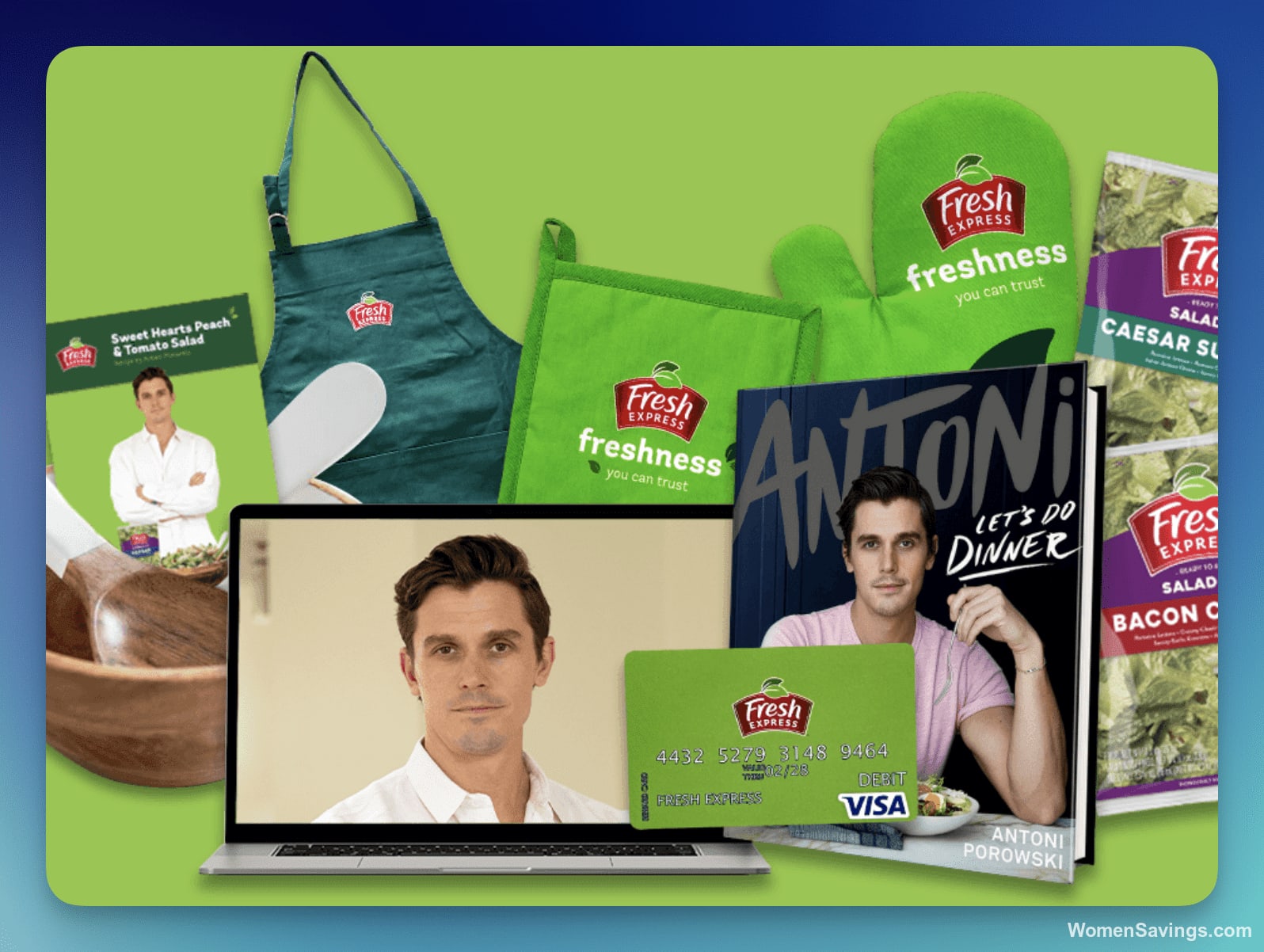 Fresh Express Cooking with Antoni Sweepstakes (125 Winners)