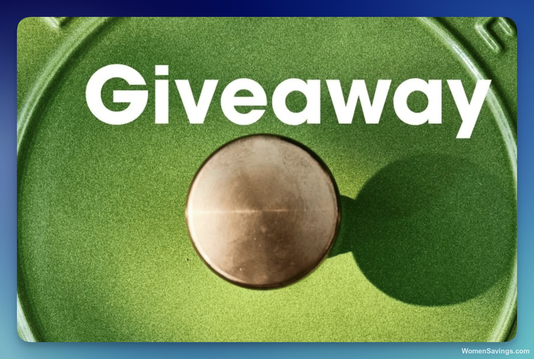 Win a Staub Pistachio Green 7-Quart Enameled Cast Iron Dutch Oven