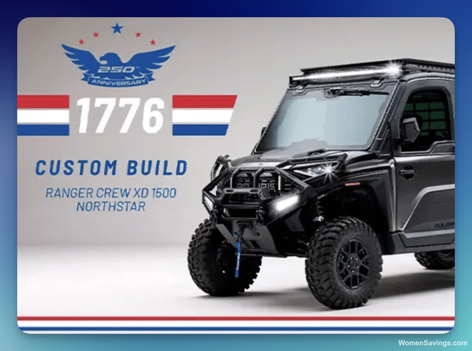 Win a Custom Polaris Vehicle in the 1776 Contest