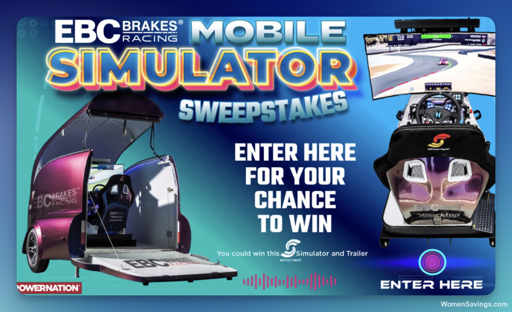 EBC Brakes Mobile Simulator Sweepstakes - Win $40,000 Simulator