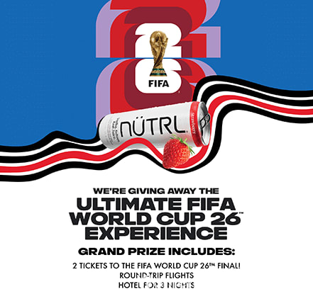 NÜTRL FIFA World Cup 2026 Sweepstakes - Win Trip to Final Match!