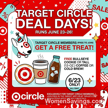 FREE Starbucks Cookie or Coffee – Target Circle Deal Days