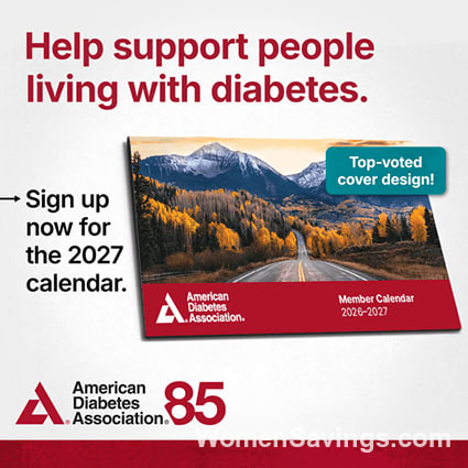 FREE 2026-2027 American Diabetes Association Limited-Edition Calendar