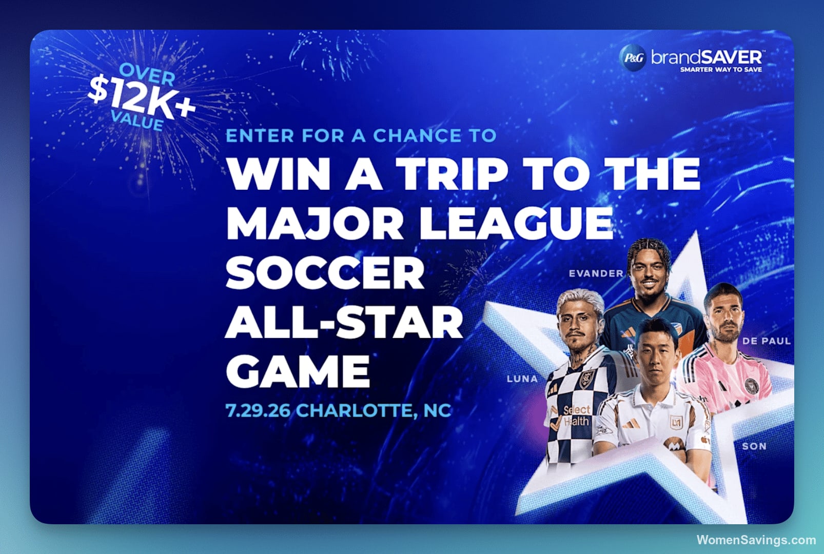 P&G x MLS All-Star Game Sweepstakes