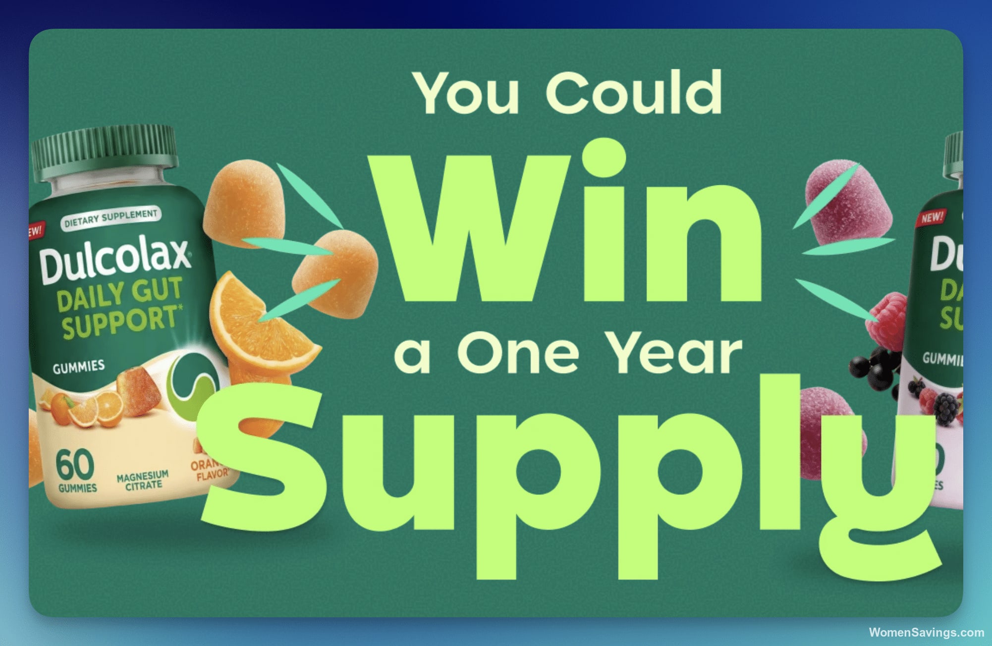 Win Free Dulcolax Daily Gut Support Gummies