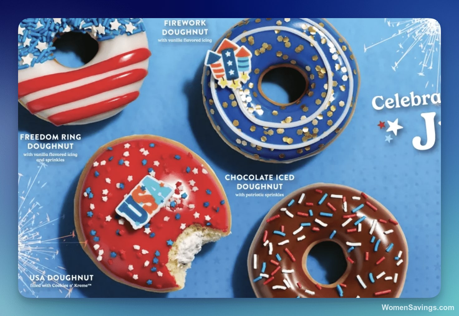 Krispy Kreme: FREE Original Glazed Doughnut on July 4