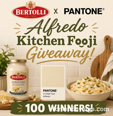 Win Bertolli x Pantone Kitchen Prizes - 100 Winners!