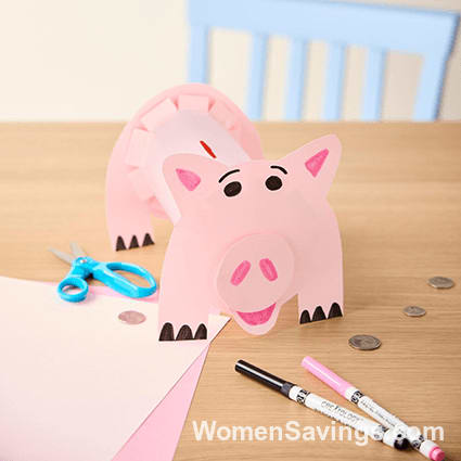 FREE Hamm Piggy Bank Craft at Michaels on June 27th