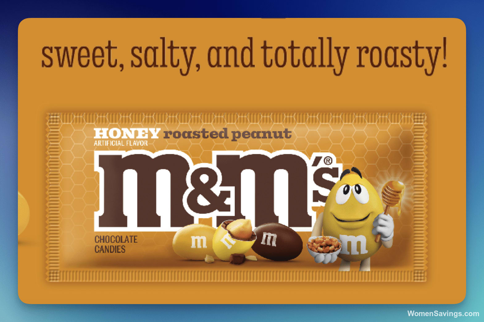 FREE Sample of M&M'S Honey Roasted Peanut