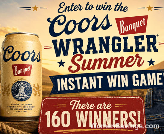 Coors Banquet Wrangler Summer Instant Win Game - 160 Prizes!