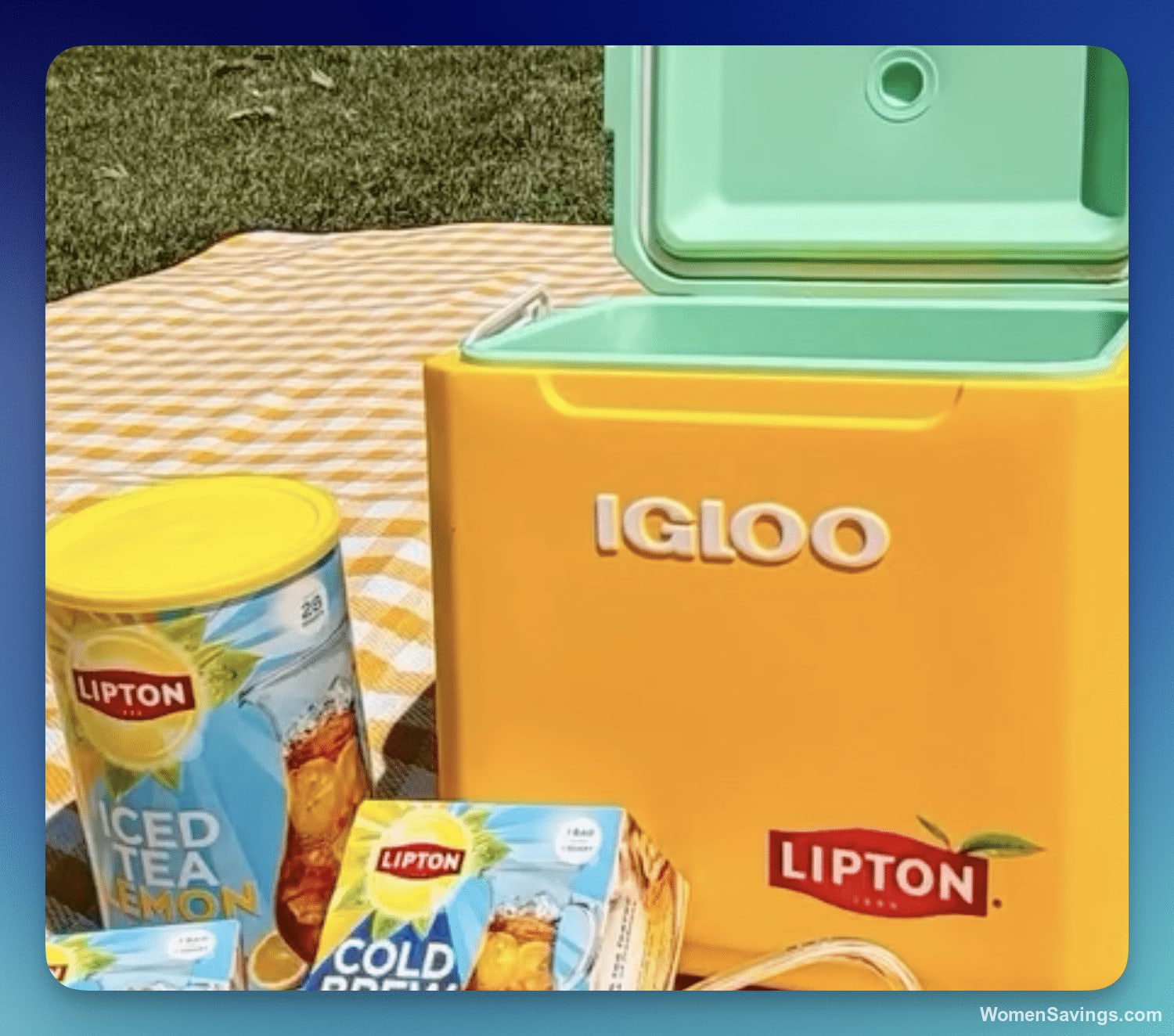 Lipton Summer Instagram Giveaway - Win a Cooler & Picnic Bundle