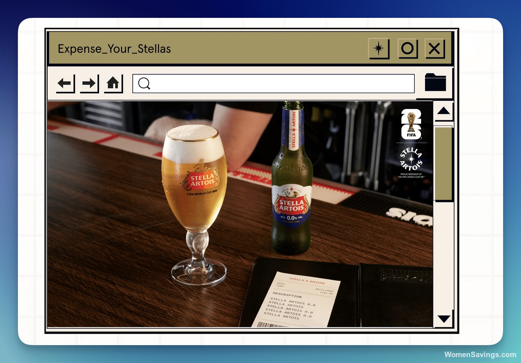 Stella Artois Work From Bar Sweepstakes - Win $100 Gift Cards