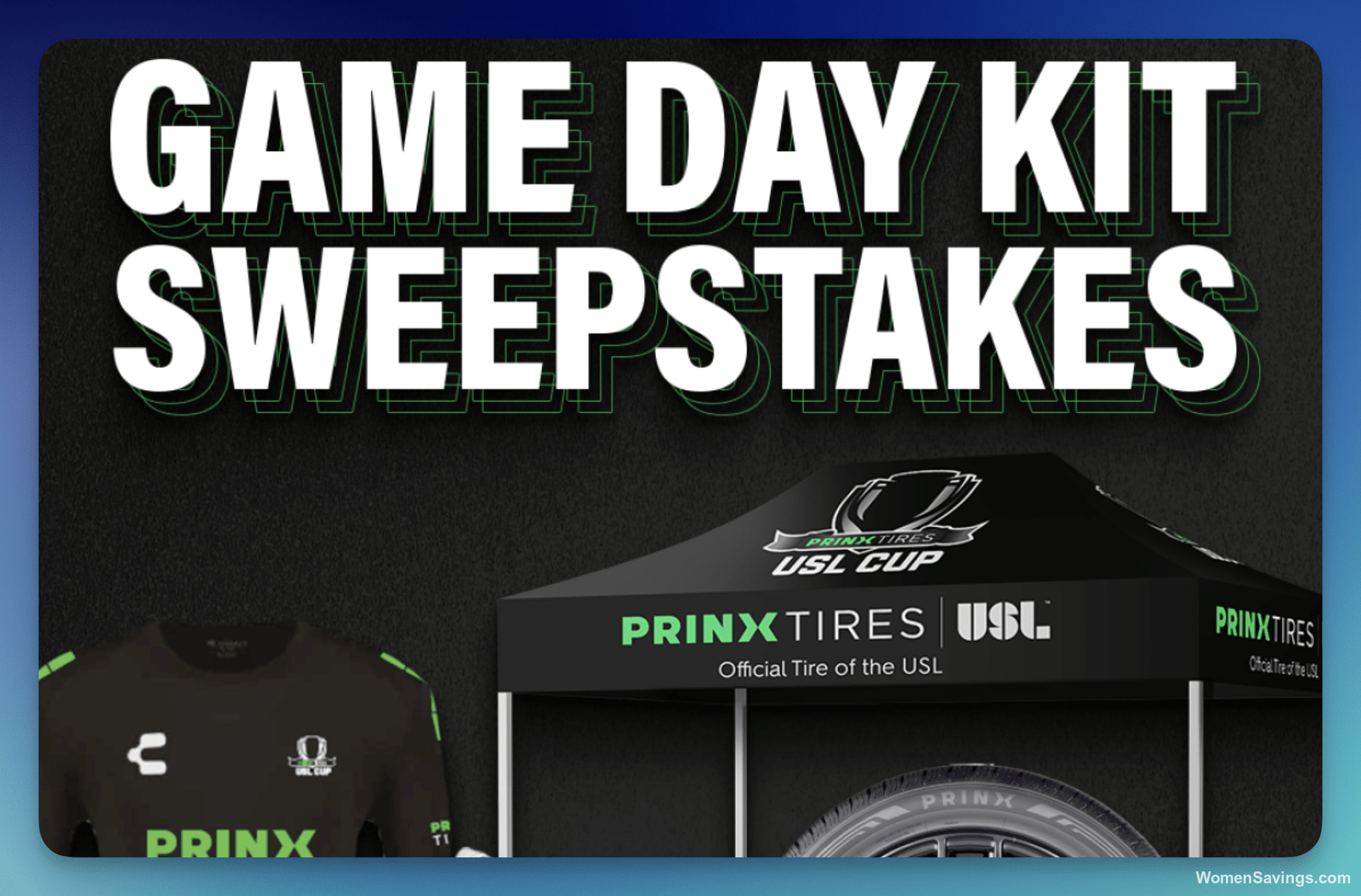 Win a Prinx Tires USL Cup Game Day Kit