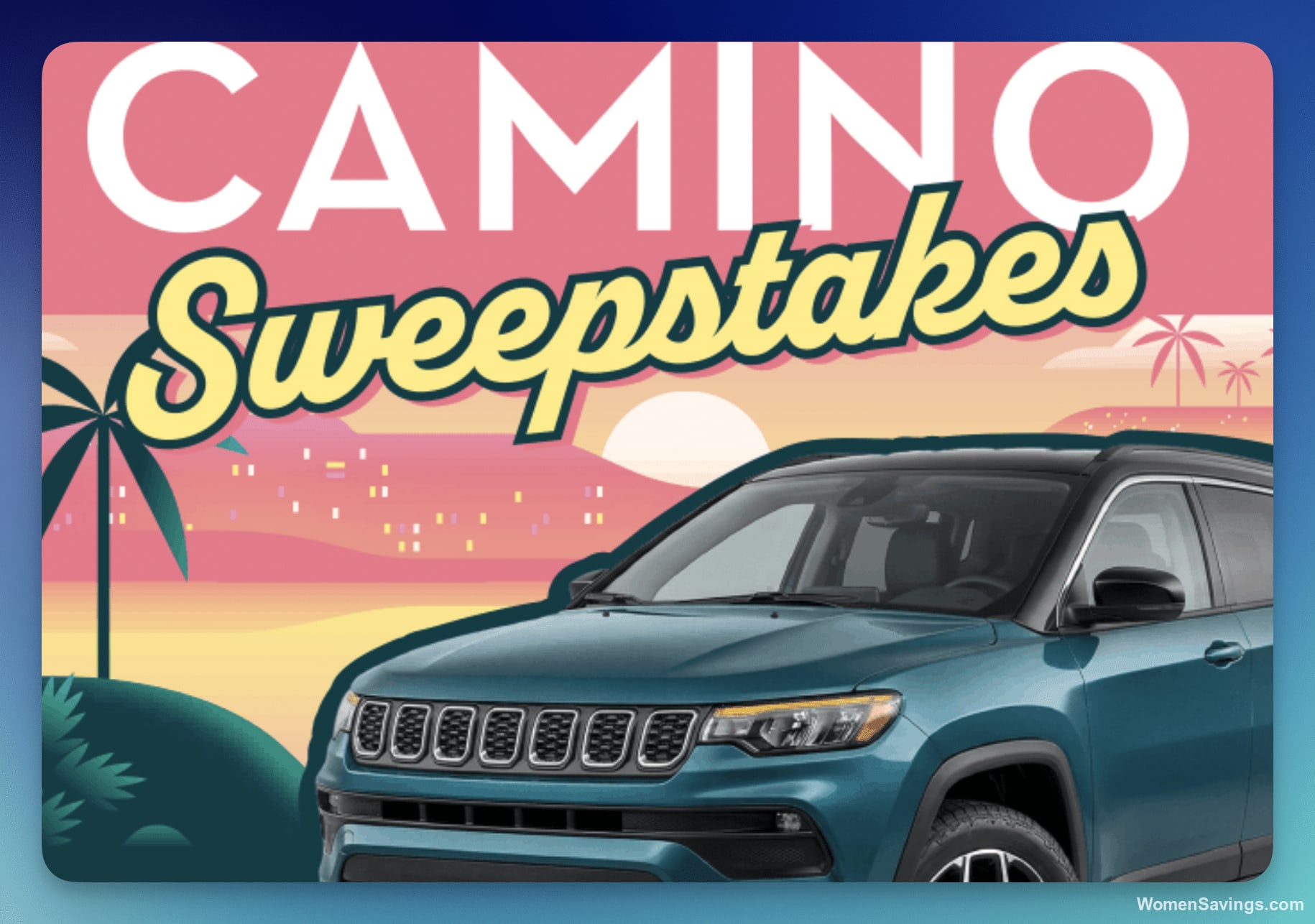 KIVA Camino Summer Sweepstakes - Win a Jeep or $30,000