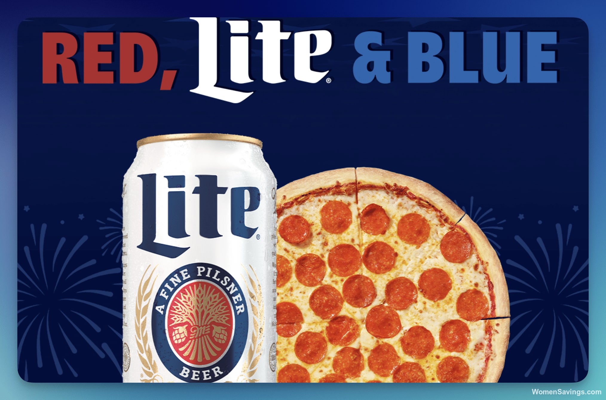 Miller Lite Pizza on Us Instant Win Game - 254 Winners!