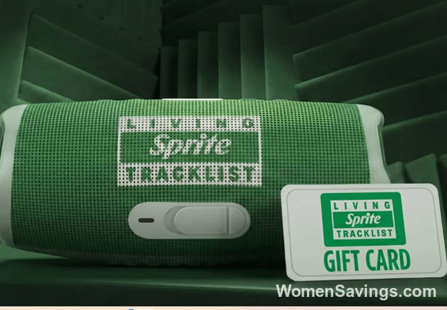 Sprite Living Tracklist Sweepstakes – Win Bluetooth Speakers Daily!