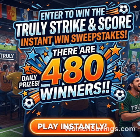 Truly Shoot & Score Instant Win Sweepstakes - 480 Winners!