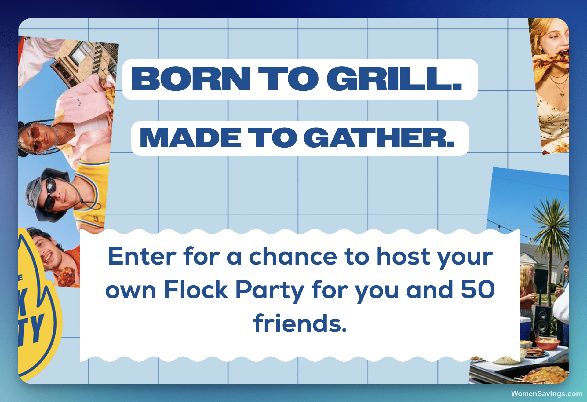 Perdue Flock Party Sweepstakes - Win a Catered Chicken Food Truck Party