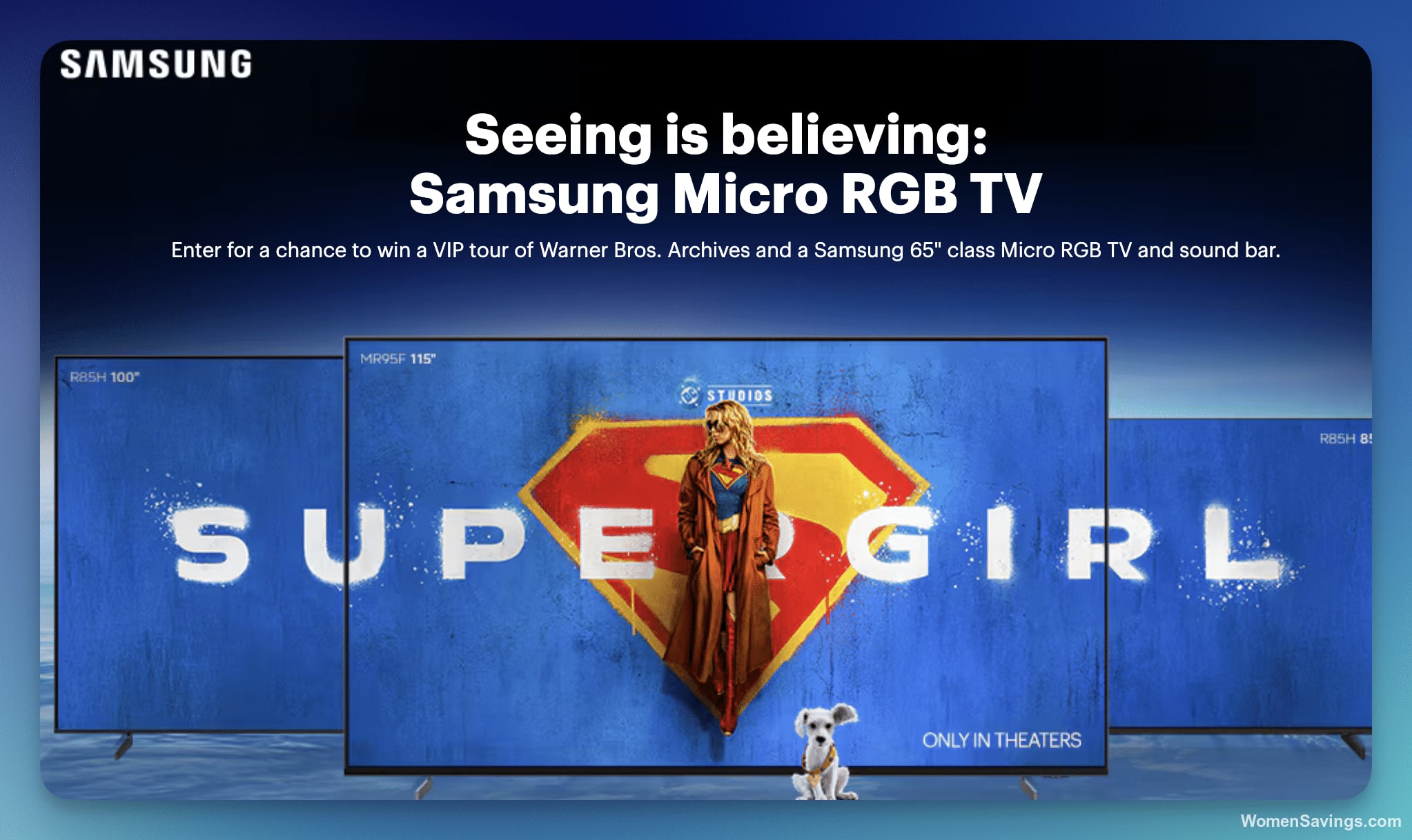 Win a Digital Copy of Supergirl from Samsung