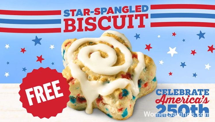 FREE Star-Spangled Biscuit at Hardee's July 3-5