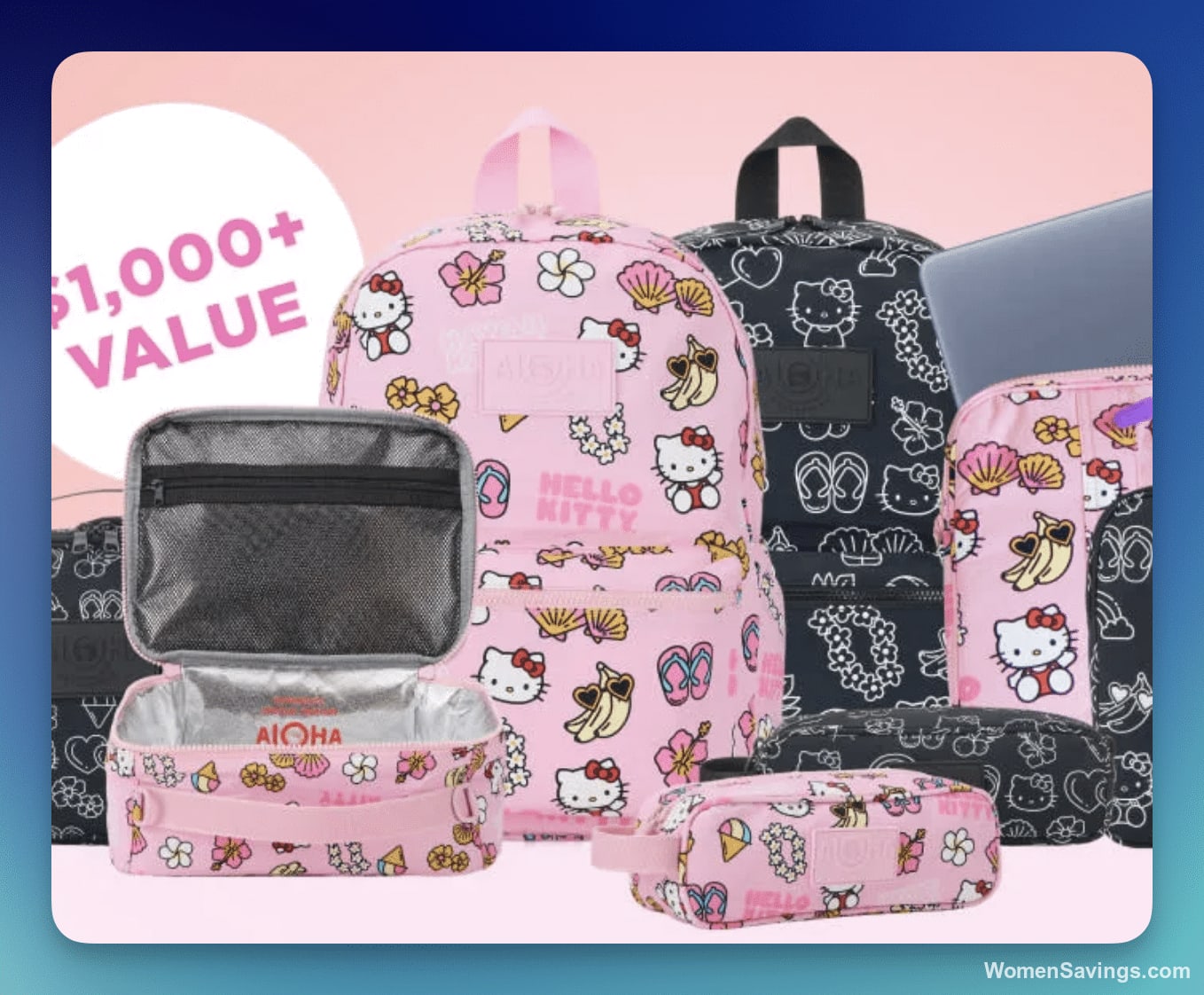 Win a $1,000 Hello Kitty x ALOHA MacBook Bundle