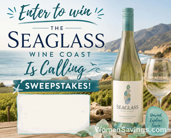 Win $5,000 for a Coastal Getaway with Seaglass Wine