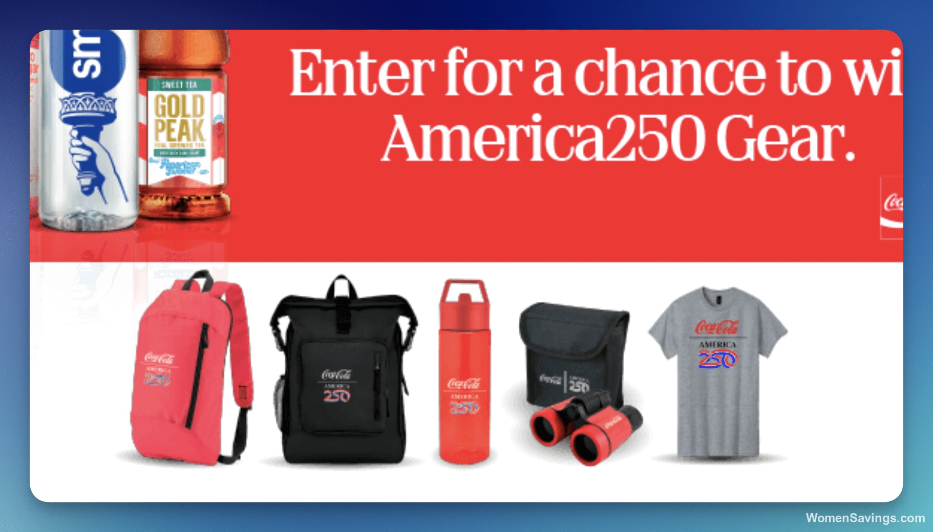 Sodexo Hydrate for Summer Sweepstakes - 30 Winners