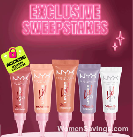 Win NYX Lid Lingerie PR Kit - $60 Value Sweepstakes